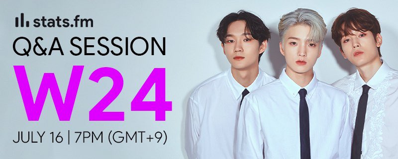Band_W24hours's tweet photo. [W24 x https://t.co/xdC7yPxq24]

당신의 음악, 통계, 당신의 이야기!
천 만명 이상의 사용자가 이용하는 https://t.co/xdC7yPxq24 디스코드에서 W24와 함께하는 Q&amp;A세션이 열립니다.

W24와 함께하는 특별한 시간에 여러분을 초대합니다 :)

2023.07.16 7PM (GMT+9)
https://t.co/MbR7rdtlrB https://t.co/q6I1CsTwMk