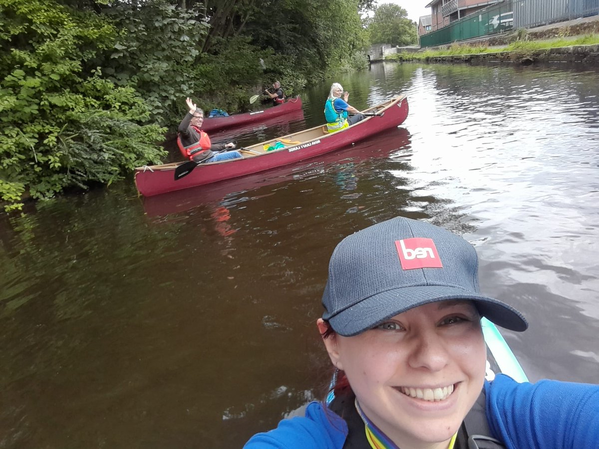 Lovely morning out at Lock 50, pulled some junk out the canal as well! Can't wait to get this project off the ground! 🛶🚣‍♀️  #Activebywater
@easternhammer @RochdaleCouncil #Rochdale @sportengland #lifesbetterbywater #watersafety #RespectTheWater