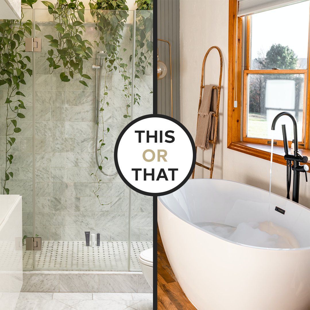 Do you prefer to have a luxurious shower or bath in your home?🛀 
Comment below ⬇️

Helping you find the right solutions 
to all your real estate needs! facebook.com/15513612551195…