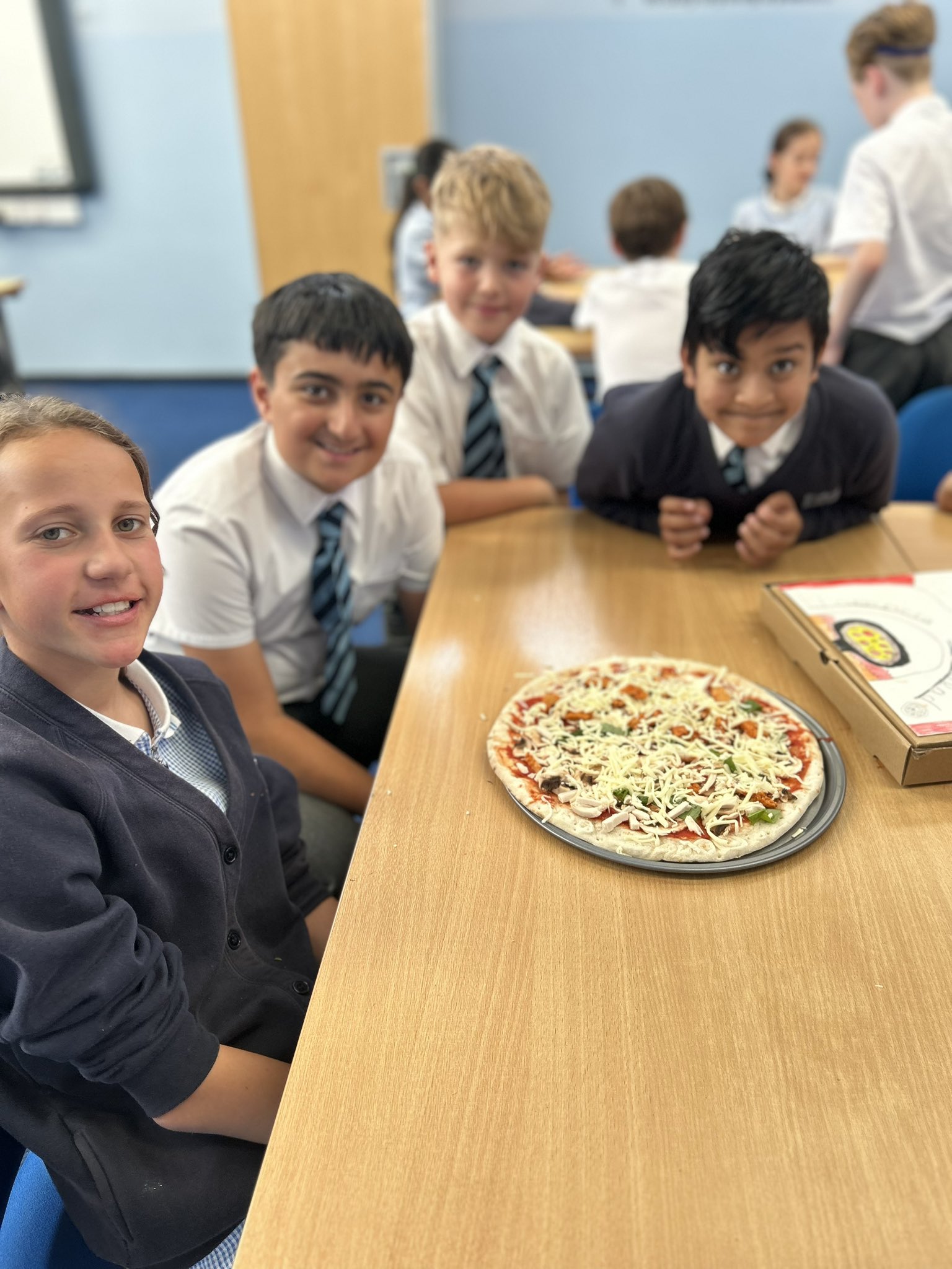 Oakridge School on Twitter "Year 5 have enjoyed making pizzas this