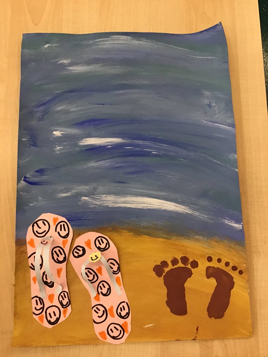 MissDLilley's tweet photo. Life’s a beach! 🏖 some super Summer pictures by Primary 6 pupils. Happy holidays! @Caledonia_PS https://t.co/xfY0J2yC6X