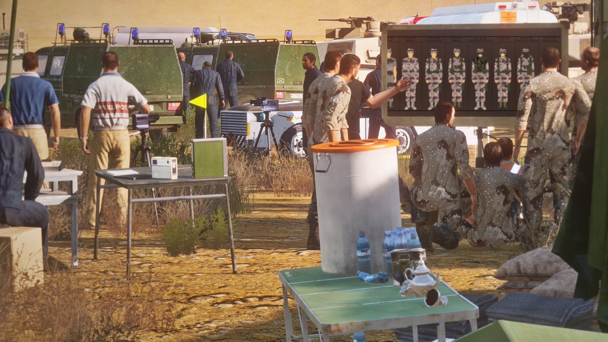 Chrisdoesstuff9's tweet image. I've gotten some questions on how I do my art so here's a behind the scenes picture👍

I usually import the weapons and cars from Iraq or former Soviet countries, the actors are payed 2,15 Euros a week #armaplatform @ArmaPlatform