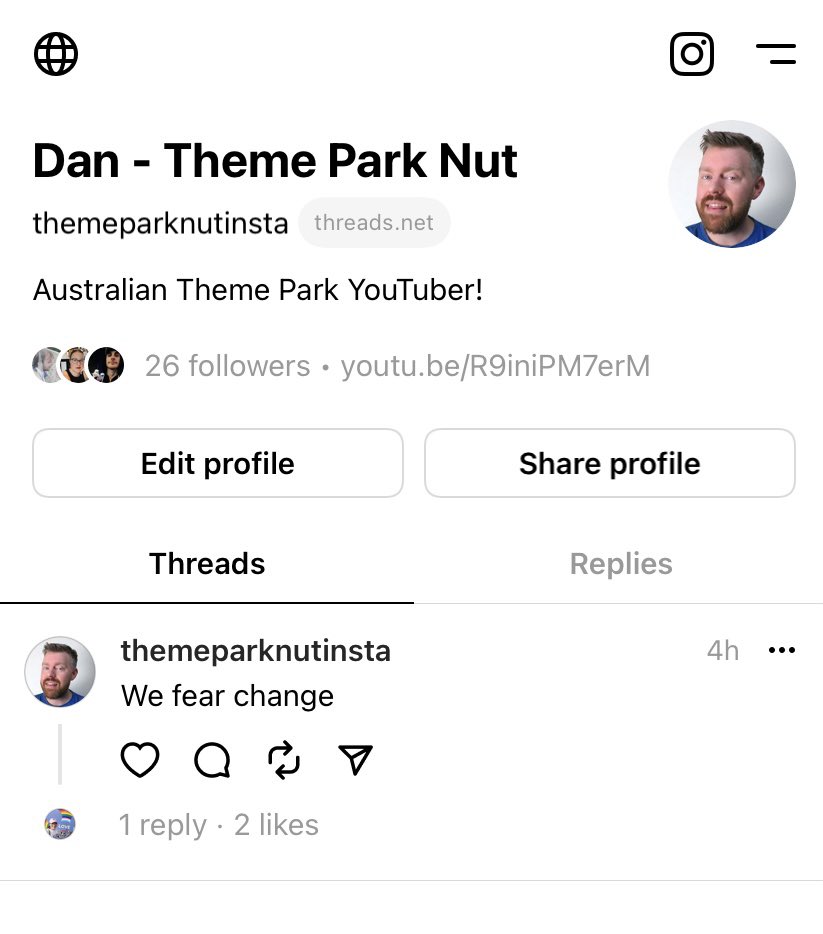 ThemeParkNut's tweet photo. If you’re looking for me I’m hiding over here with a slightly worse username … https://t.co/V6fa0EUxBw