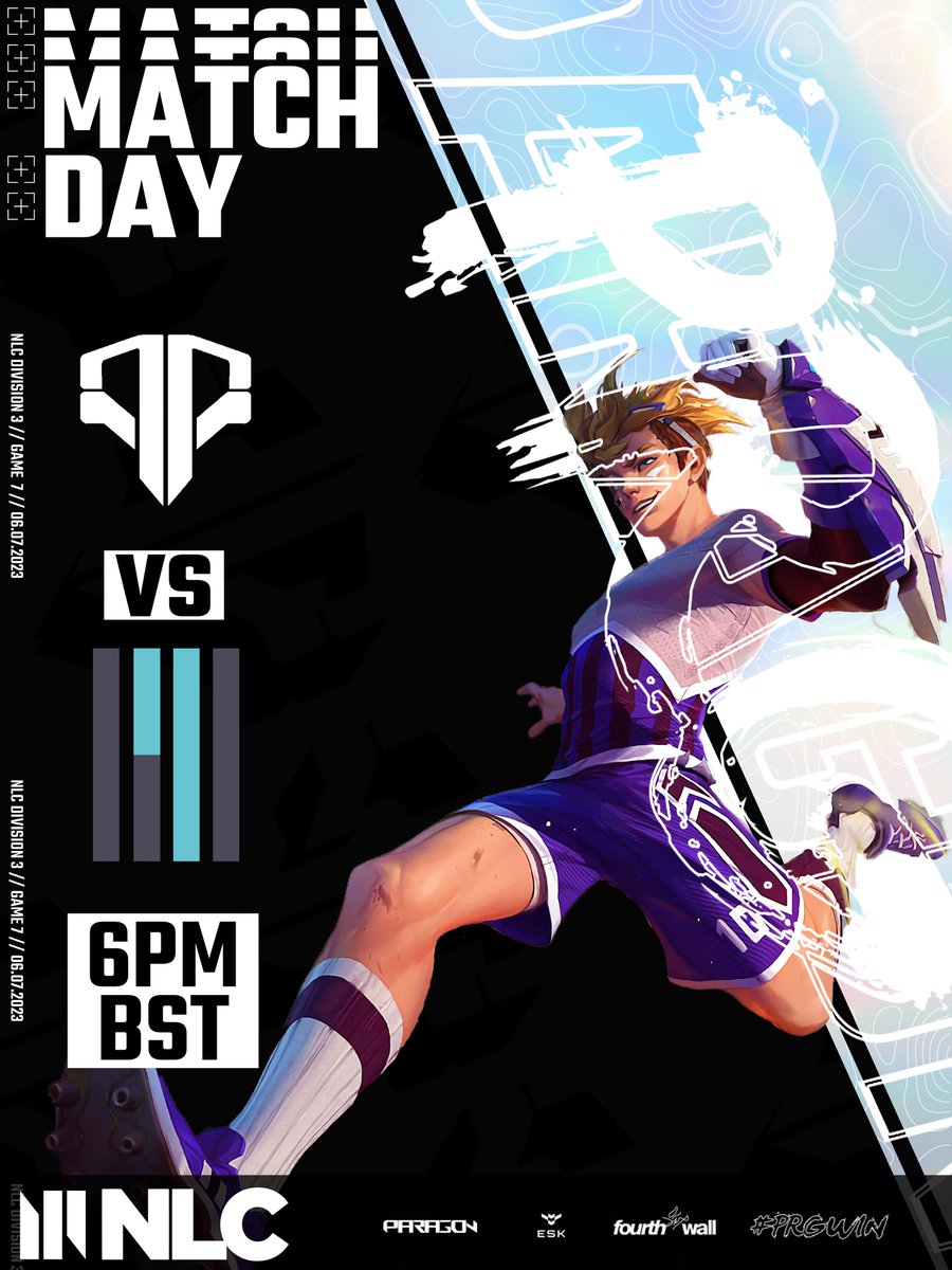 PARAGONPRG's tweet photo. As N'Golo once said, Ladies and Gentlemen, it's Match Day!
We're up against @fourthwall_gg Academy today in the NLC! You can catch our match tonight at 18:00 BST, at the usual place of https://t.co/fPyKr1ZQLD !
#PRGLOL #PRGFIGHTING https://t.co/ZGmHmliMH9
