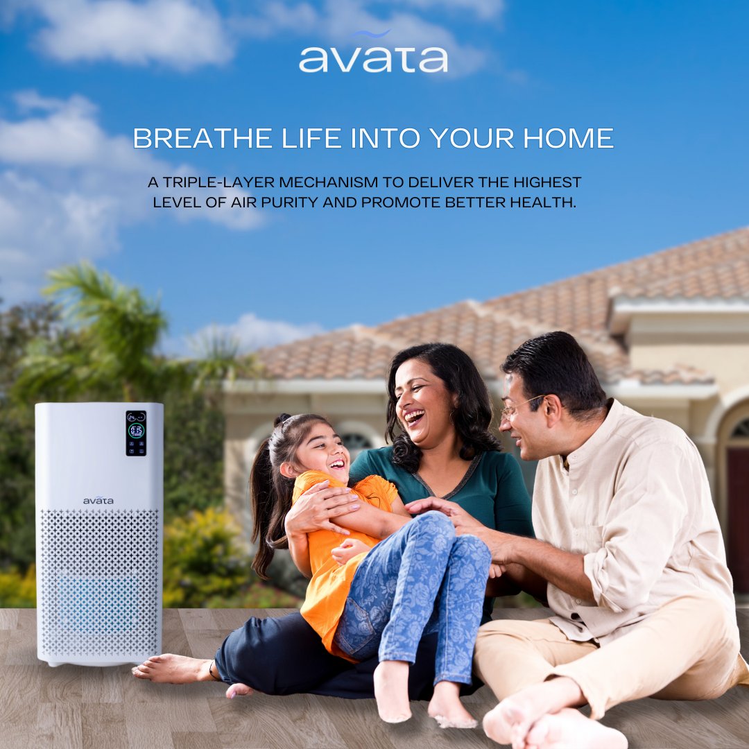 Breathing in pure freshness like never before! 🌬️💙 Introducing our triple-layer mechanism to boost air purity and supercharge your health. Available now on Amazon! 🛒🚀 #BreatheClean #AirPurifier #goodair #airquality #avata #avataair