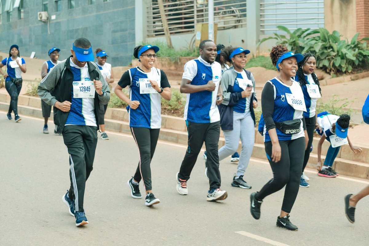 PeaceAyebazibwe's tweet photo. Last Sunday, we concurred the hills of Kampala in a run to transform public schools in Uganda.

One key takeaway from the #NSSFKampalaHillsRun was the importance of collaboration and shared responsibility in achieving a common goal. 8,000 people and 948 Million raised. 

#thread https://t.co/MwJy9cFnmQ
