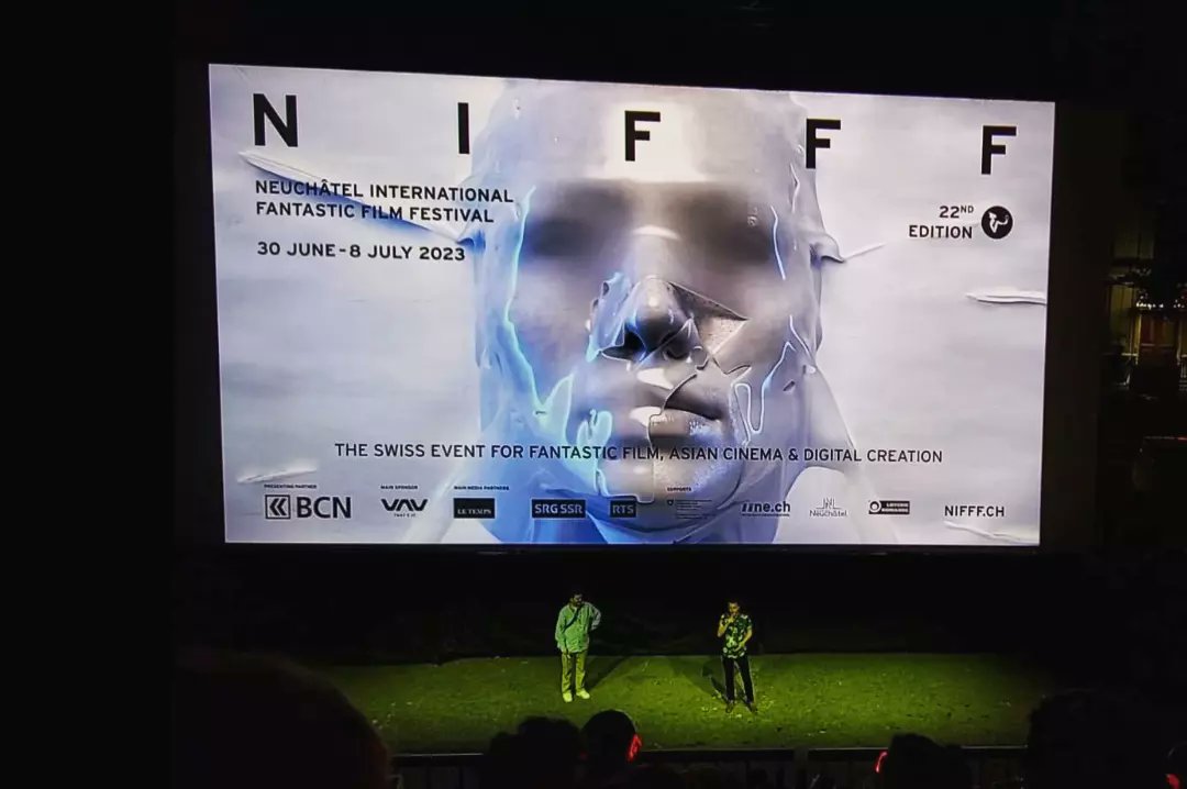 ianhuntduffy's tweet photo. Thanks to @nifff for an incredible trip! Our World Premiere of @filmdoubleblind was an unforgettable experience, with an amazing and LOUD crowd! And thanks to @culture_ireland for their support. Next Up: @GalwayFilm 👊

#DoubleBlindFilm #nifff2023 https://t.co/VwNMqD6SBD
