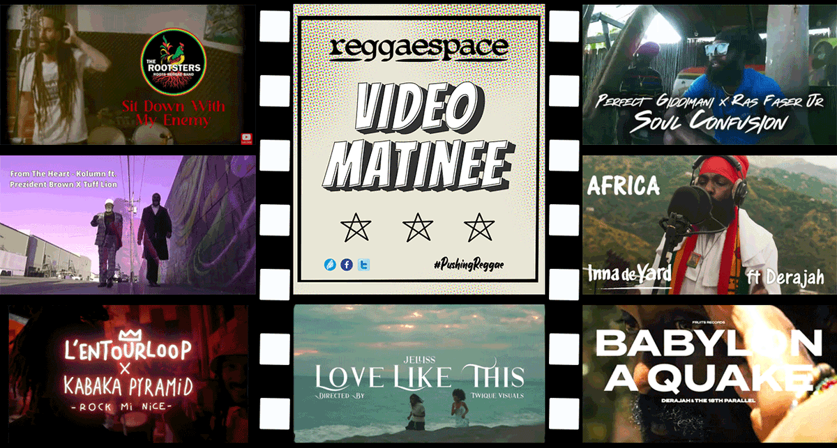 reggaespacecom's tweet photo. Tickets are free for a Matinée of the hottest videos of the moment!
@DerajahOfficial @InnaDeYardMusic @EllisJanoy @Kabakapyramid #Kolumn @Lentourloop_ @PGIDDIMANI @PrezidentBrown @realRasFraser #The18thParallel @therootsters #TuffLion
https://t.co/o0ZS67nrj8 https://t.co/LqGkjEIiks
