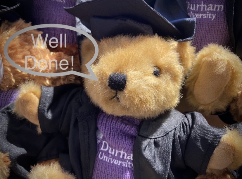 WstoneDurhamUni's tweet photo. Congratulations #DurhamGraduates be sure to pick up your bear from #WaterstonesDurhamUni shop!
#DurhamStudents #Durhamuni https://t.co/hrpDowozPb