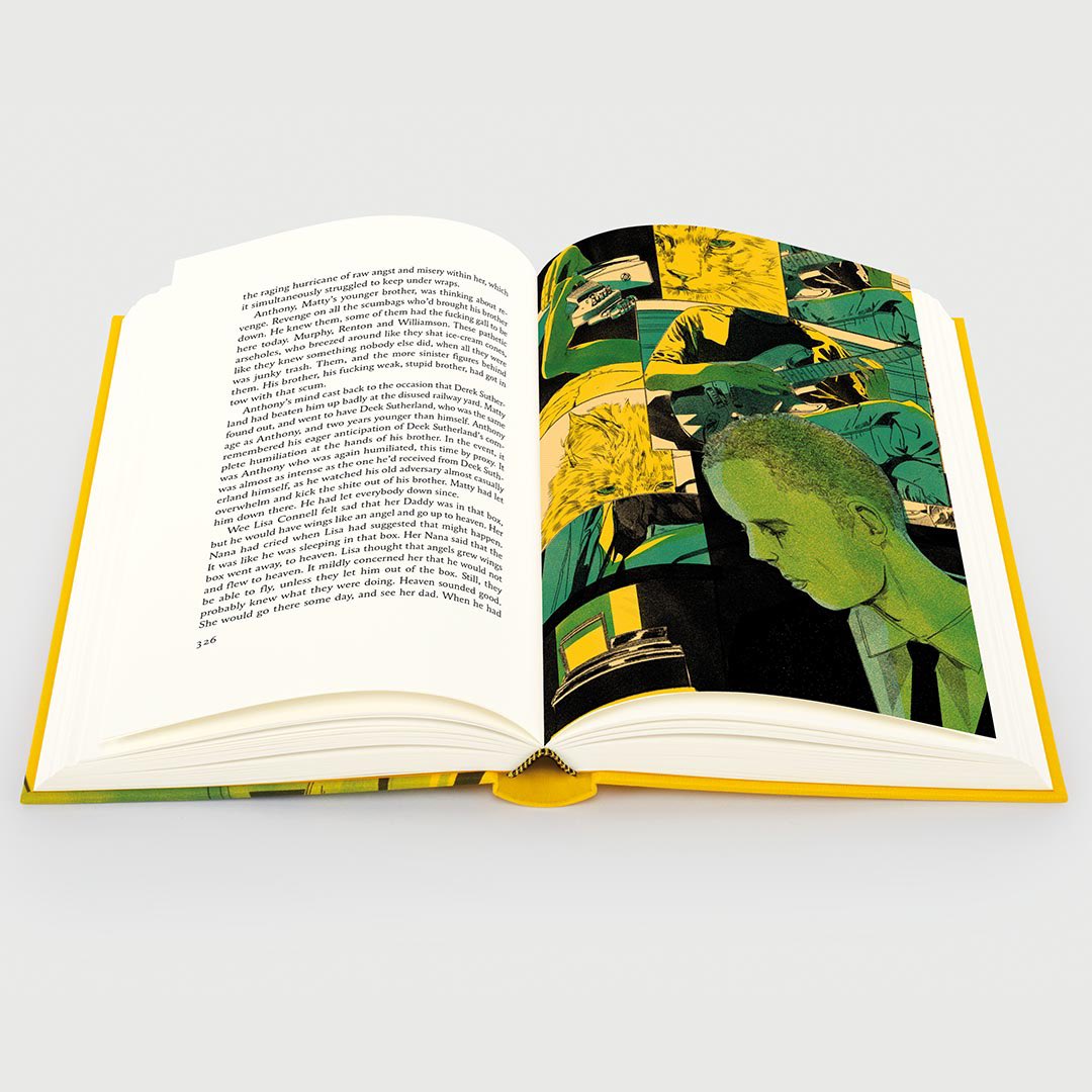 Nicole Rifkin🫠 (@nicole_rifkin) on Twitter photo I had the honour of illustrating Trainspotting for <a href="/foliosociety/">The Folio Society</a> ; I’m still in shock. 💛💚 I had the honour of illustrating Trainspotting for <a href="/foliosociety/">The Folio Society</a> ; I’m still in shock. 💛💚