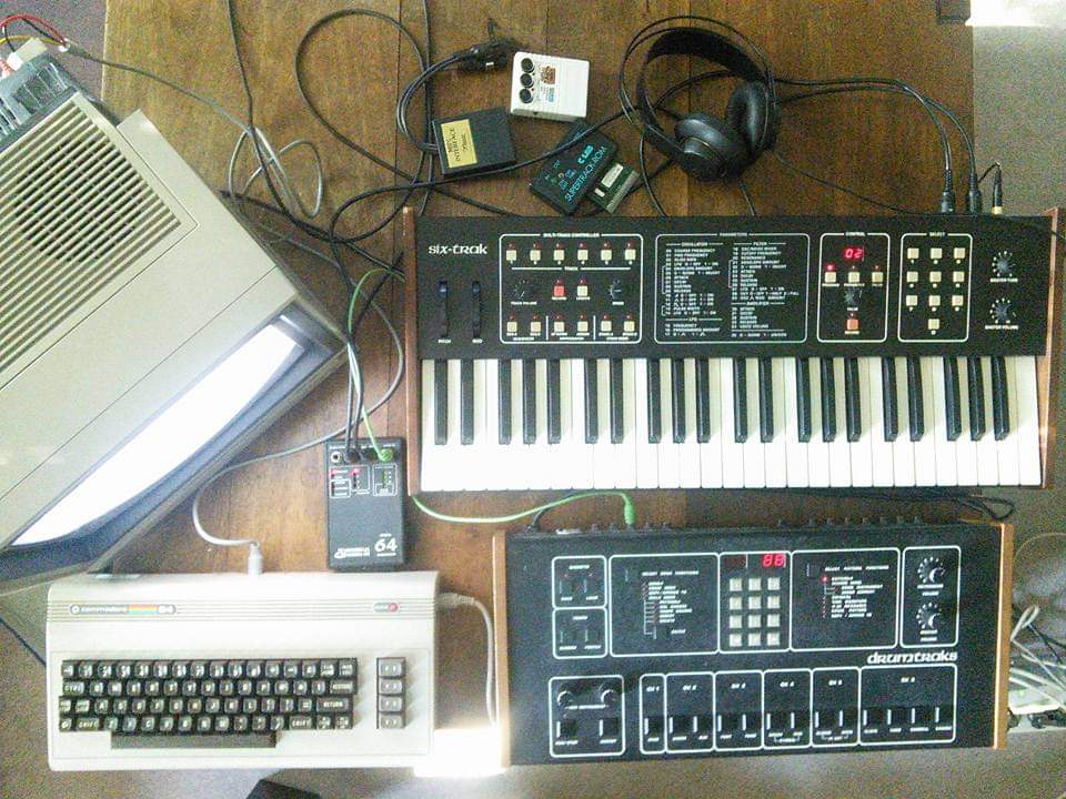 RetroSynthAds's tweet photo. I've become so anti-social that I measure lengths of time between social media logins by scrolling down @mu_zines profile and catching up on liking their tweets.  

Oh. Here's some of my old Sequential/C64 photos I found on my phone. https://t.co/2gRAauG2h4