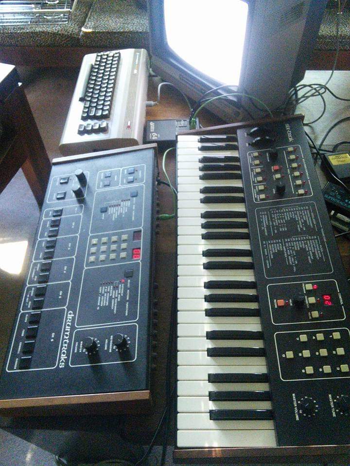 RetroSynthAds's tweet photo. I've become so anti-social that I measure lengths of time between social media logins by scrolling down @mu_zines profile and catching up on liking their tweets.  

Oh. Here's some of my old Sequential/C64 photos I found on my phone. https://t.co/2gRAauG2h4