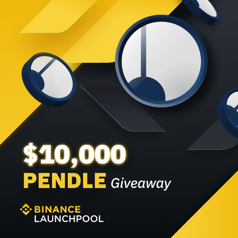 binance's tweet photo. 💰$10,000 Giveaway💰

@pendle_fi $PENDLE is live on #Binance Launchpool! 

To enter:
🔸Retweet
🔸Follow @binance &amp; @pendle_fi
🔸Stake #BNB or $TUSD in the $PENDLE Launchpool 
🔸Complete the quiz below.

➡️ https://t.co/07BoyofRwq