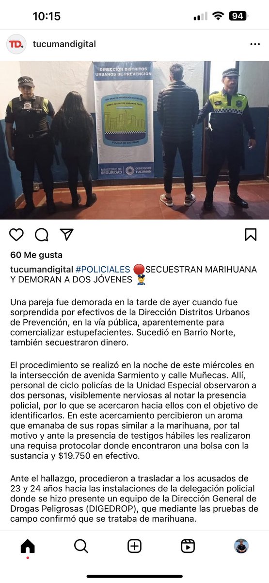 SalasMariano's tweet photo. No sé cómo estarán las cosas por Rosario, pero en Tucumán somos durísimos con el narcotrafico 💪🏽 https://t.co/MOiUddVHok