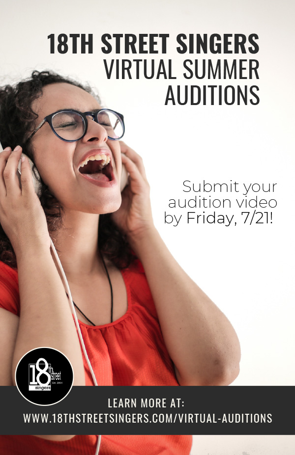 18th Street Singers Virtual Summer Auditions: conta.cc/3PECZmG
conta.cc/3ptN2R7