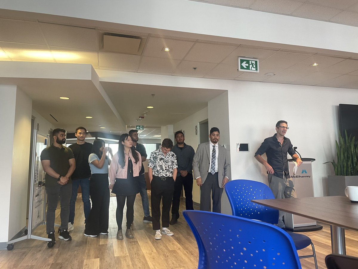 OneSherryZ's tweet image. Vancouver #TechShowcase at @McElhanney with @MitacsCanada #interns from @UAlberta. @YegLoo @vinaygupta2212.