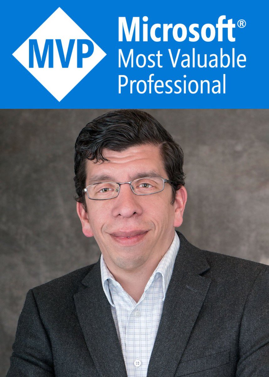 Today, I am honored to be awarded by Microsoft as a Most Valuable Professional within their Developer Technologies category. This is my 12th time as MVP, consistently since 2011.

Thank you to Microsoft and to the developer community and congratulations to the other MVPs #MVPBuzz