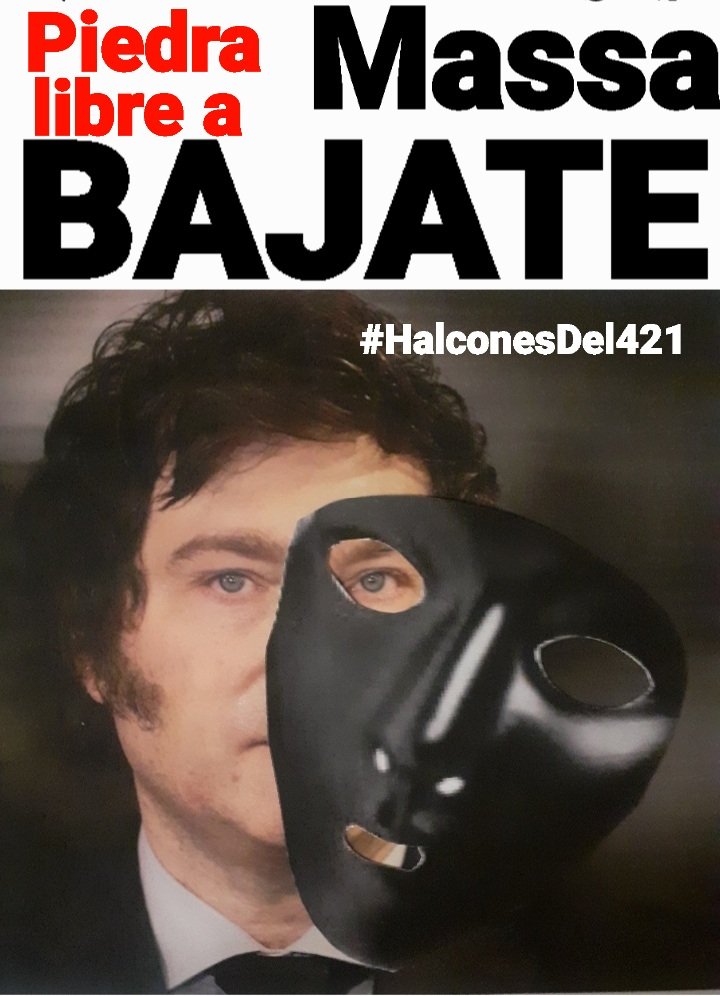 HalconesDel421's tweet photo. Milei
Larreta
Massa y un solo camino, la continuidad del gobiernos, caos, violencia y bolsos muchos bolsos que trasportan la nuestra.
Todos van quedando en el camino, tienen la misma característica,
vivir de nosotros.
#SeCaen
#SonPeronistas
#Bajense https://t.co/BGFDRSIWq3