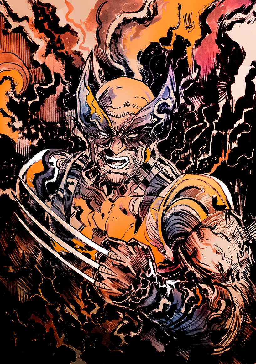 Wolverine old sketch
#wolverine #sketch #marvel #digitalcolors