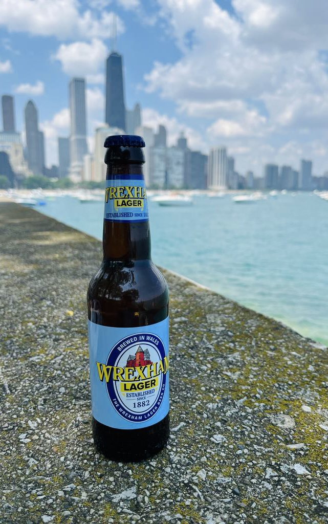 Wrexham Lager on Twitter "Wrexham Lager in Chicago, USA! 🇺🇸 Our