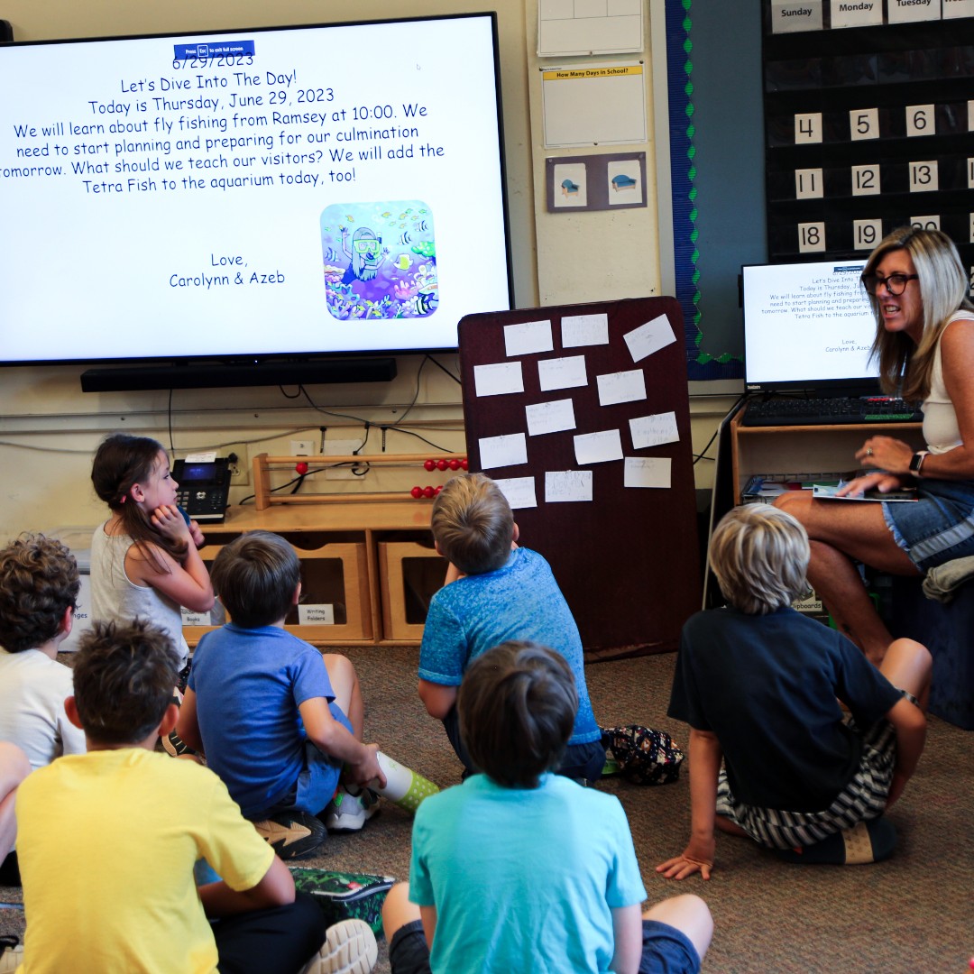 DukeSchool1's tweet photo. The young experts from Fantastic Fish camp studied and created info &amp; game stations on various types of fish and heard from guest experts about activities like scuba diving and fishing. All of that in only one week! Wow!

#DSSummerCamp #DukeSchool #Durham #Raleigh https://t.co/JqZIEJODVb