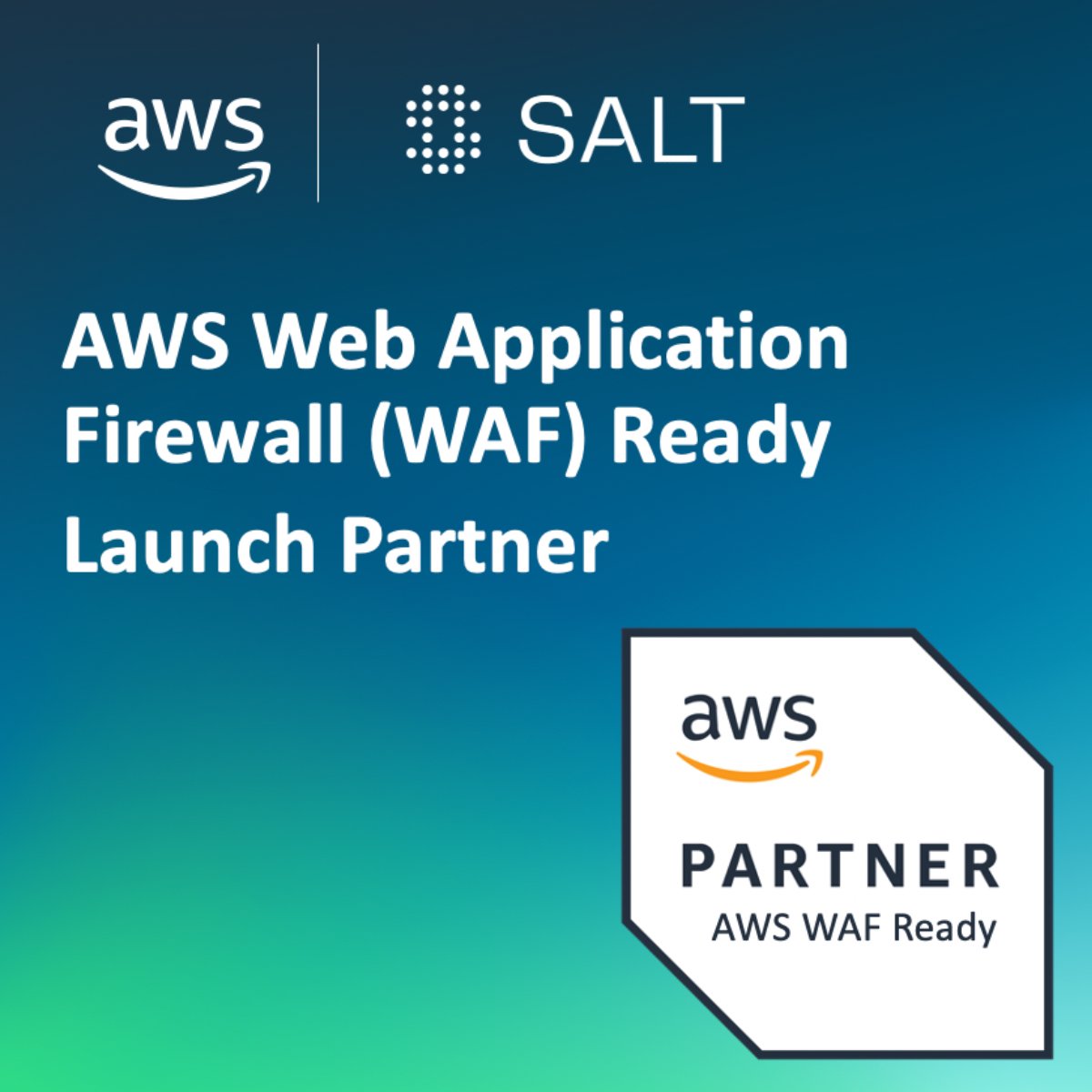 SaltSecurity's tweet photo. @SaltSecurity is an @awscloud WAF Ready Partner! 💯 🙌 😍 Learn how we make your API security stronger together ➡️ https://t.co/RKUCLEUr5c

#awspartners #waf #apisecurity https://t.co/Q5Wu4SjAX7