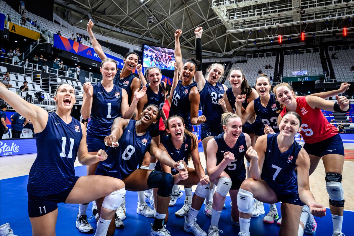 USA Finals Squad 🇺🇸

Carlini-Hancock
Thompson-Drews
Robinson-Frantti-Skinner-Lanier
Ogbogu-Washington-Rettke-O’Neal
JWO-Hentz