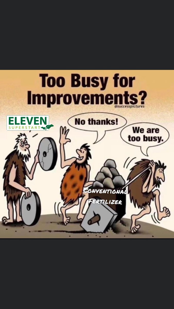 Sometimes the smallest changes can make the biggest difference #ELEVEN #compoundnutrients <a href="/VanguardCrop/">Vanguard Crop Nutrition Inc.</a>