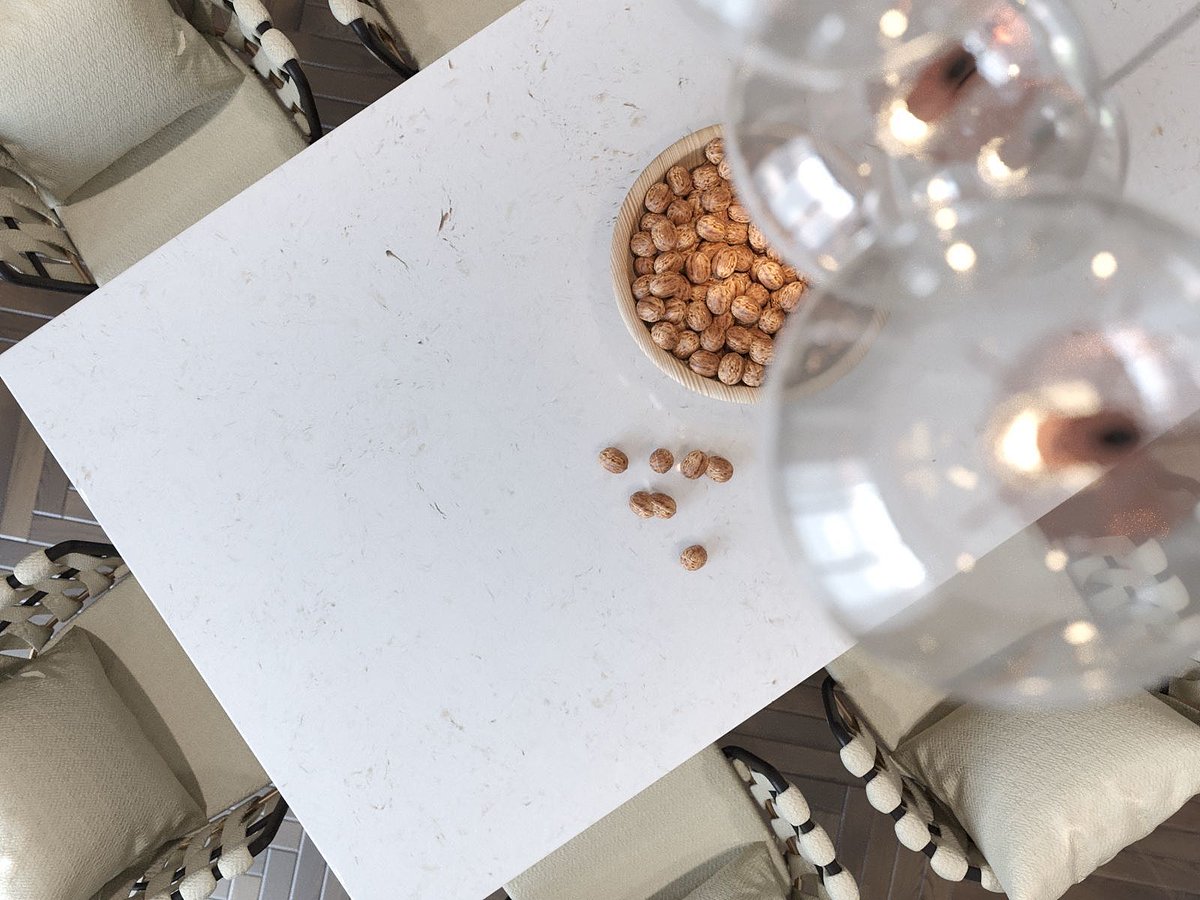 Remnants make for incredible tables as you can customize the size and choose from thousands of unique styles to fit your space! When selecting a stone, make sure you check to make sure it's stain, scratch, and heat resistant.