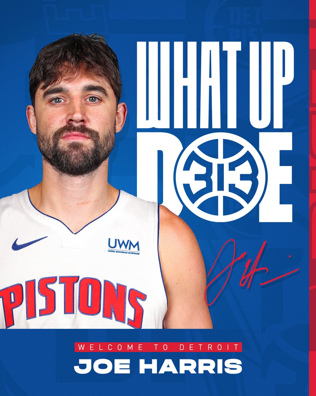 Detroit Pistons on Twitter "Officially official. Let’s get to work 🤝