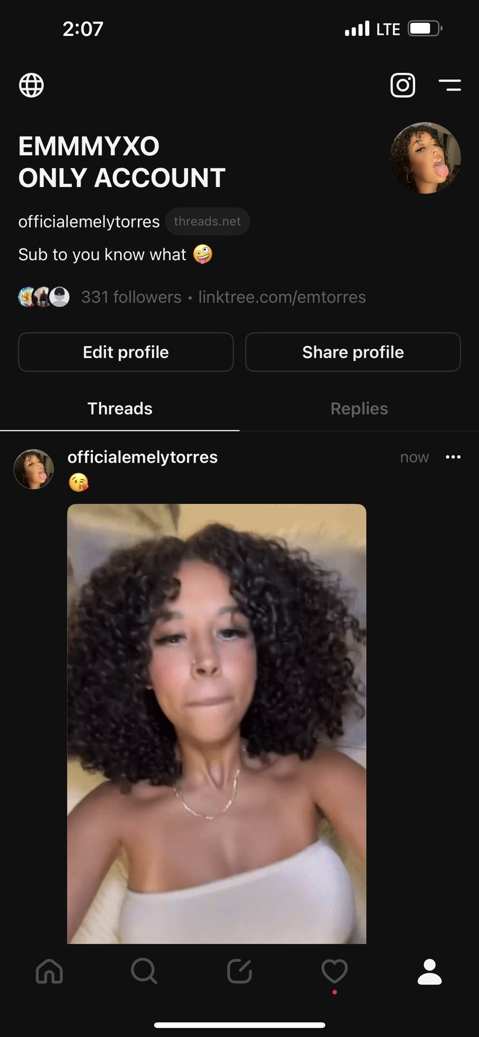 EMMMYXO 💕🦋 on Twitter: "Follow me on threads though https://t.co