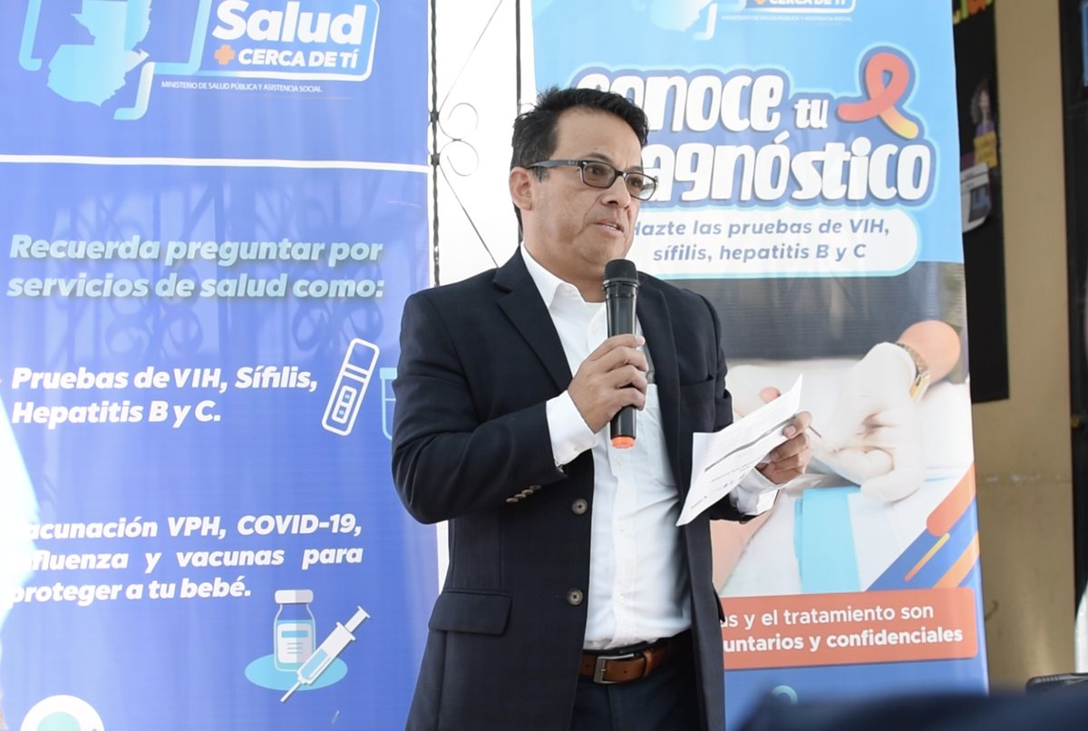 PRCVIH_Oficial's tweet photo. ¡Huehuetenango es Amigable! El @MinSaludGuate, el Programa Nacional para el control y la prevención de ITS/VIH/Sida, con el apoyo del #PRCVIH Aperturan la Clínica VICITS, la cual brinda atención para la prevención y diagnostico de forma oportuna. @CDCCentralAmer #GT  #PEPFAR https://t.co/RBh7rtNkC1