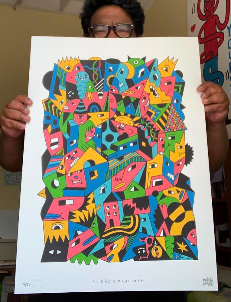 Amadeo, the master of illustration #fanzines, weaves distinct voices into every composition, blending traditional and digital techniques flawlessly. ✨

His #art speaks of people and #stories, capturing the essence with solid colors and abstraction.👇
😋bit.ly/3O2v4yg