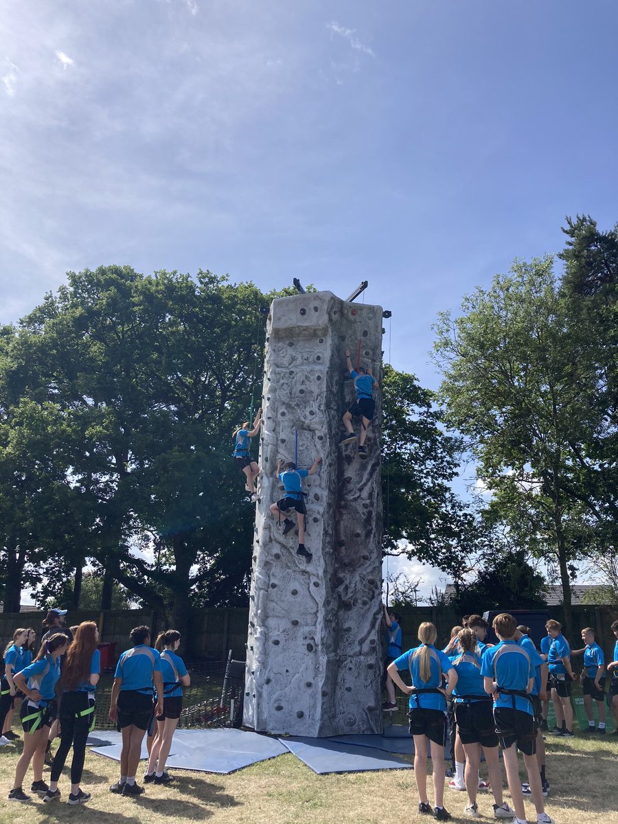 BrecklandSchool's tweet photo. Day One of our Activity Days lead by @ExploreOutdoor_ and what a day it was!!! Here is just a snapshot of the action packed day for Year 7 and 8. Tomorrow is for Years 9 and 10!! https://t.co/rN1zbqLfKA