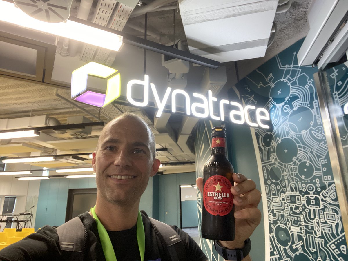 Thank you @DynatraceLabs #Barcelona for having me around for two days. Great office, great people, great cerveza :-) Next time I hope to spend more time!! #dynatrace #dynatracelife