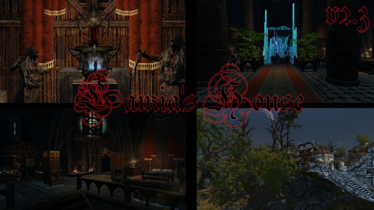 [Mod release] Lamia's House v2.3 #Skyrim #SkyrimMods #NewLocation #Gothic #Vampire #Screenarchery   

Atmospheric and cozy home for the vampire hero and his companions. This house will also be of interest to fans of virtual photography.

Download link: boosty.to/funerallmods/p…