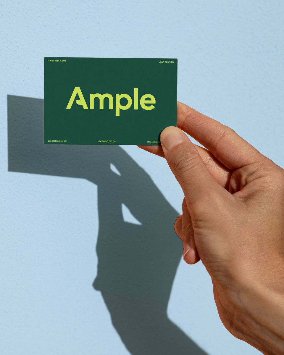 ConfeddeLab's tweet image. Ample Farms ©️ Capsule 2023

Developed to provide non-GMO, vegan-certified microgreens for the local hospitality, grocery, and food service industries, our visual system was created to be equally effective in both the B2B and B2C markets. 

#branding #visualidentity #confedde