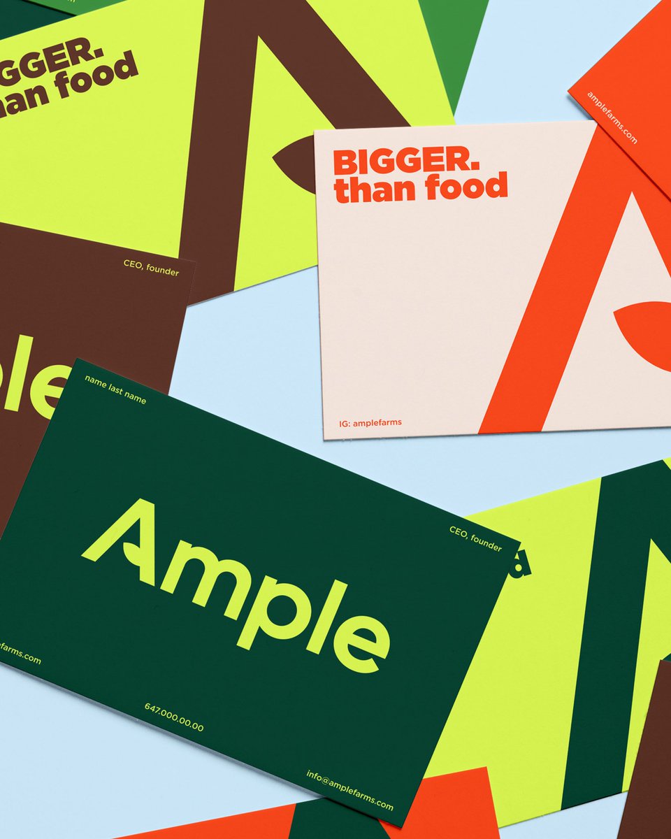 ConfeddeLab's tweet image. Ample Farms ©️ Capsule 2023

Developed to provide non-GMO, vegan-certified microgreens for the local hospitality, grocery, and food service industries, our visual system was created to be equally effective in both the B2B and B2C markets. 

#branding #visualidentity #confedde