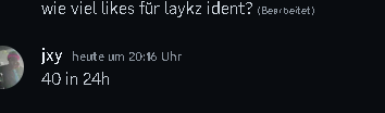 jungs gönnt bitte danke @jxyxv_ für die chance