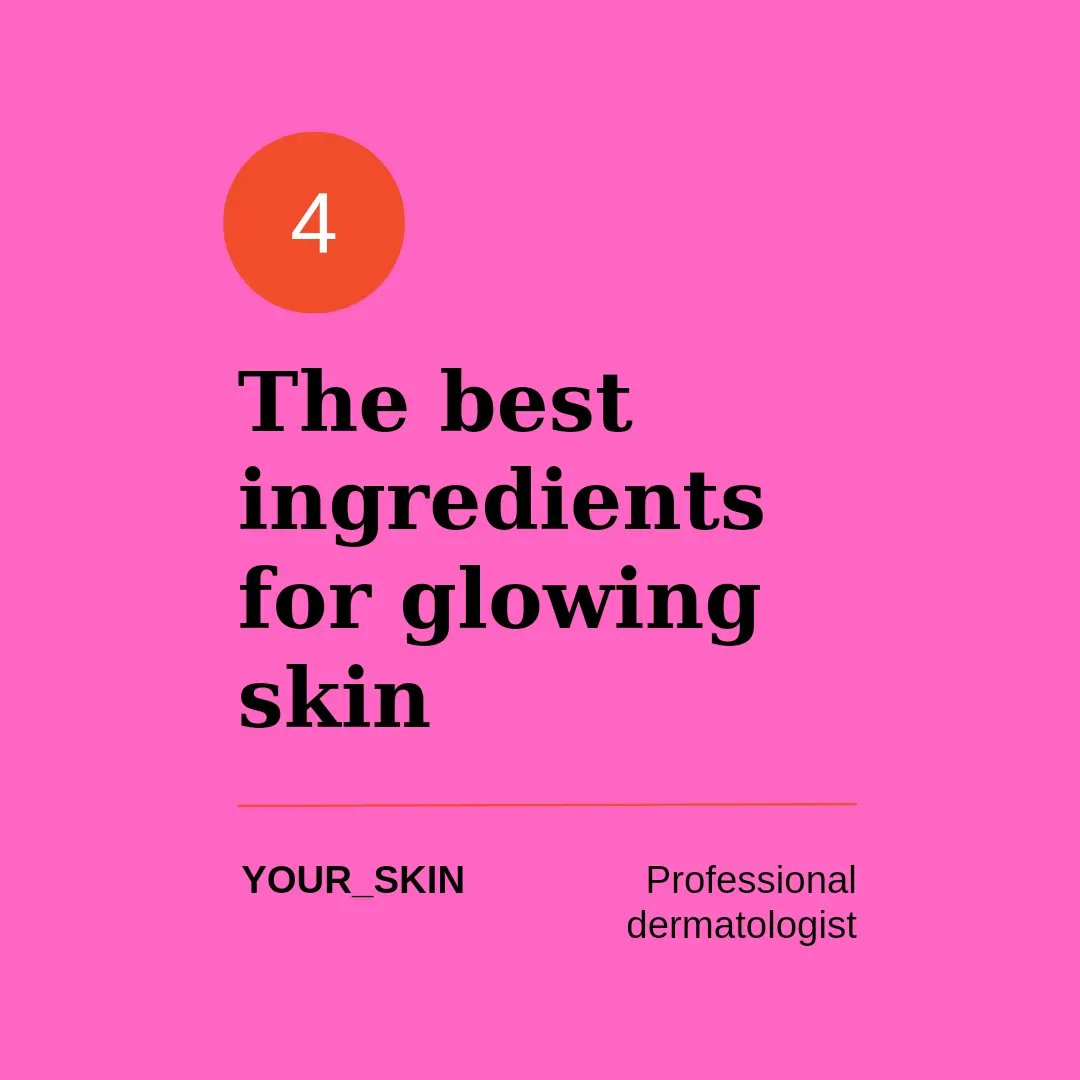 yourskin237's tweet photo. Here are the 4 top skin care ingredients you should include to your skin care routine ⚡

Follow me  @your_skin237 for more.

----
#skincare #SkinCareTip #SkincareProducts #EffectiveSkincare #SkinNourishing #SkinCareRoutine #DarkskinCare #GoodEveningCameroon #YOUR_SKIN237 https://t.co/Qd9erjCwVS