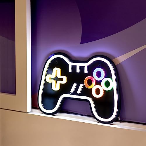GENMOUS Retro Gaming Remote Neon Sign For Gamer Room Decor, Gamepad Neon Signs For Teen Boys Gaming Room Accessories,... - BROWSE MORE::: amazon.com/dp/B0BZ7N2LWQ?… #Costco #chocolate #HomeGoods #Kids #handmadegifts