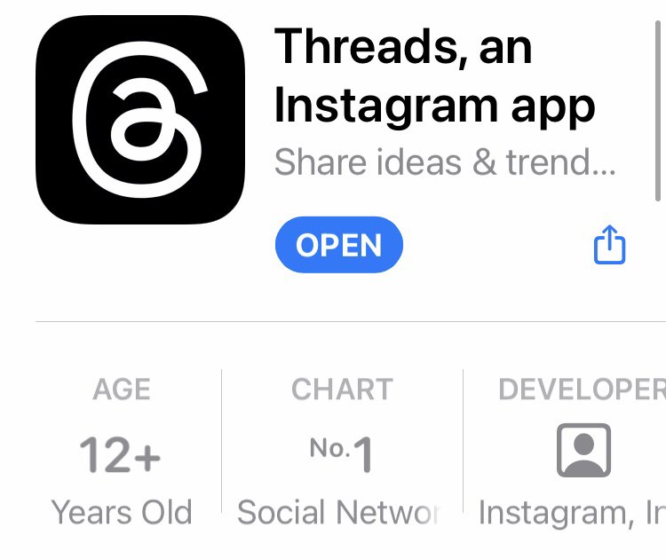 No 1 social Network on Apple Store😳. <a href="/elonmusk/">Elon Musk</a> go bomb site o, para de body 

#iphone15 #Zuckerberg
