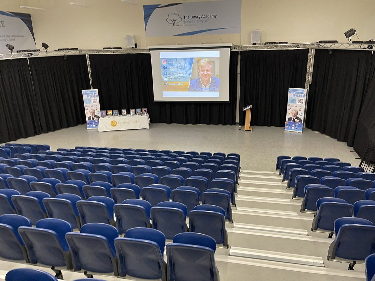 TheAdamCorbally's tweet image. Motivation for the nation! Amazing day today over 200 fantastic year 7s taking part in my Enterprise Challenge 🙌🙌 @enterprisedays #motivationalspeaker #inspirationalspeaker #enterprisedays #speakerforschool #communicationskills