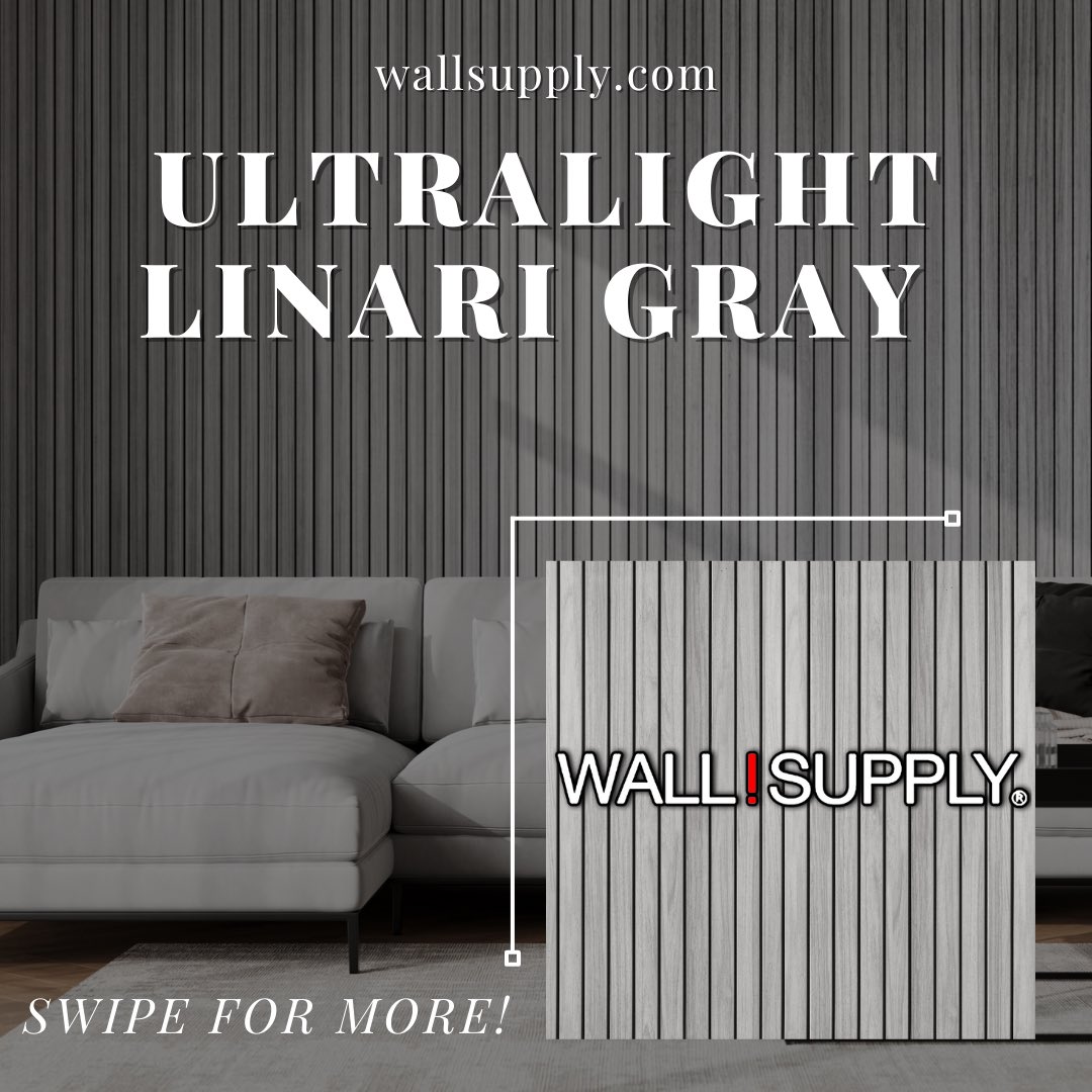 wall_supply's tweet image. Elevate your space with timeless beauty that seamlessly blends modern design and tranquility ✨ Let our simple, easy to install wall panels change any room  

#wallsupply #wallpanels #diyhomeprojects #diy