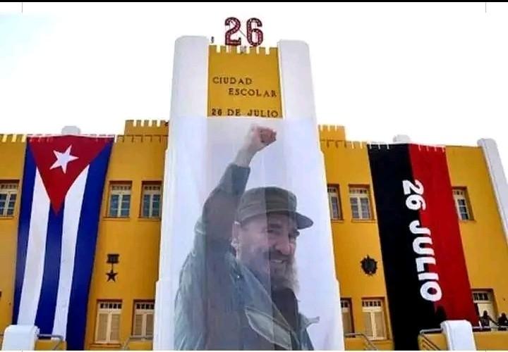 Los Educadores Pineros saludamos el #70AniversarioDelMoncada #ConTodosLaVictoria #IslaDeLaJuventud #Cuba #CubaViveEnSuHistoria