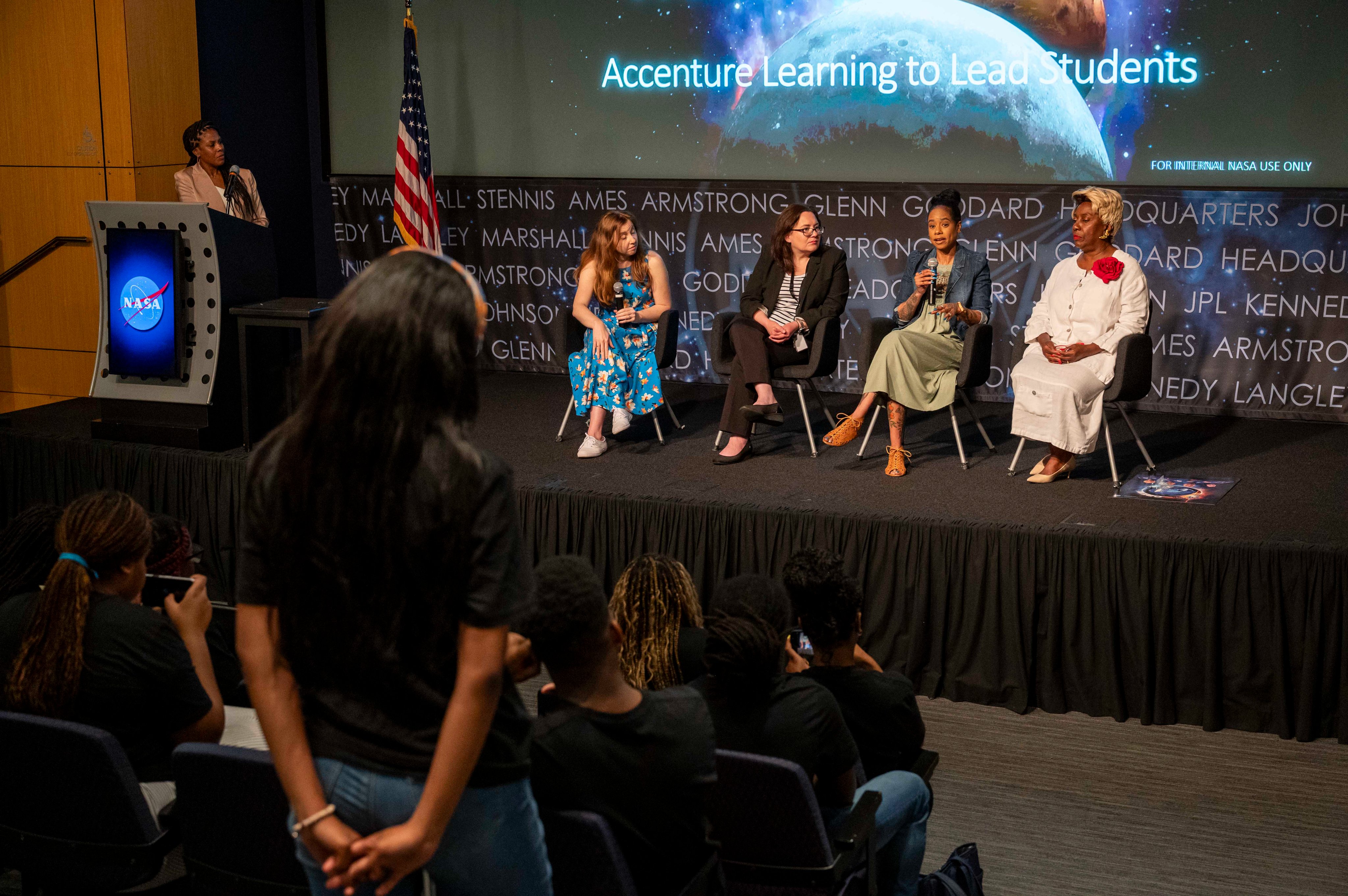 Nasa hq photo on twitter local high school students learned about