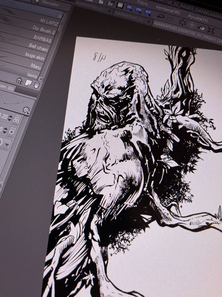 “That thing you do “ #WIP #swampthing #dc #dce #dceu #jld #justiceleaguedark