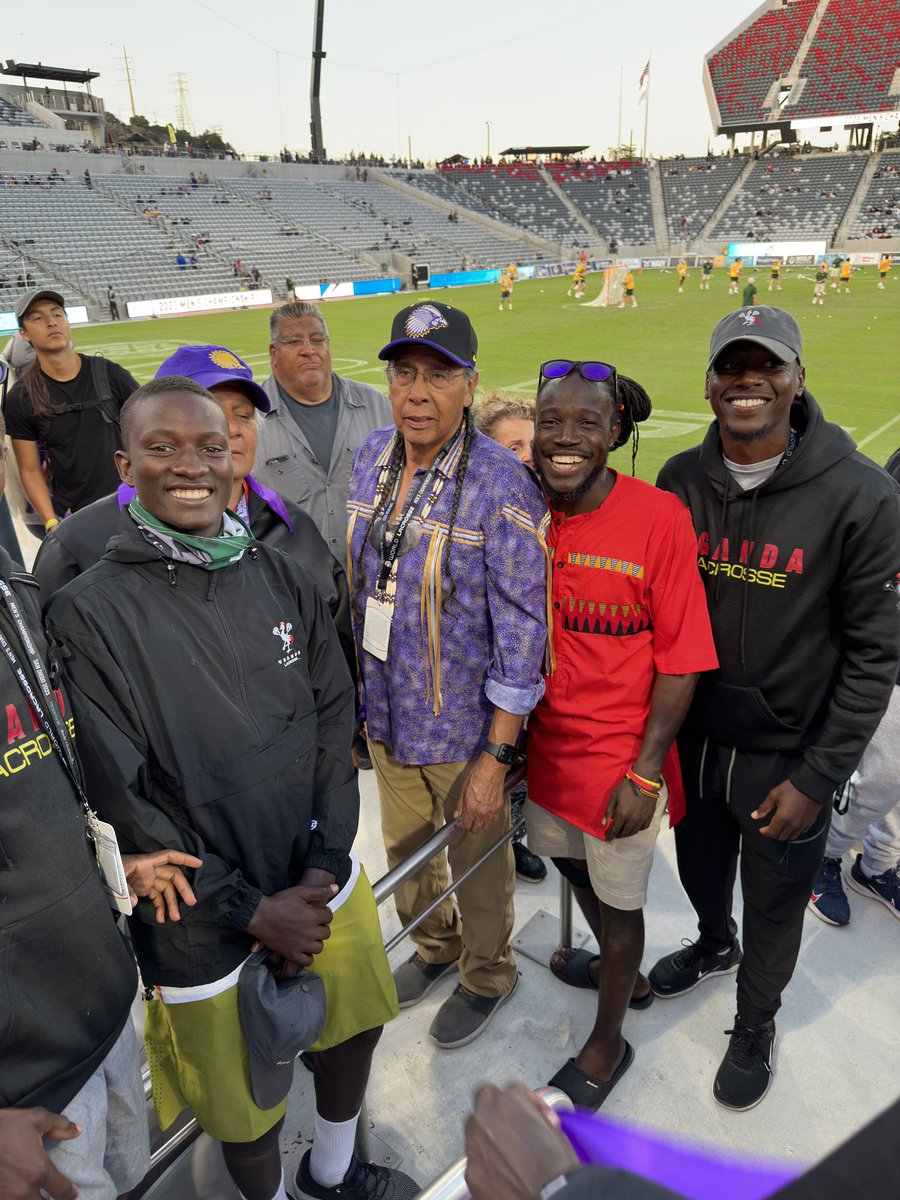 OgikGeorge's tweet photo. It was an historical moments meeting all these people @WorldLacrosse! https://t.co/Vz7y4pdc4N