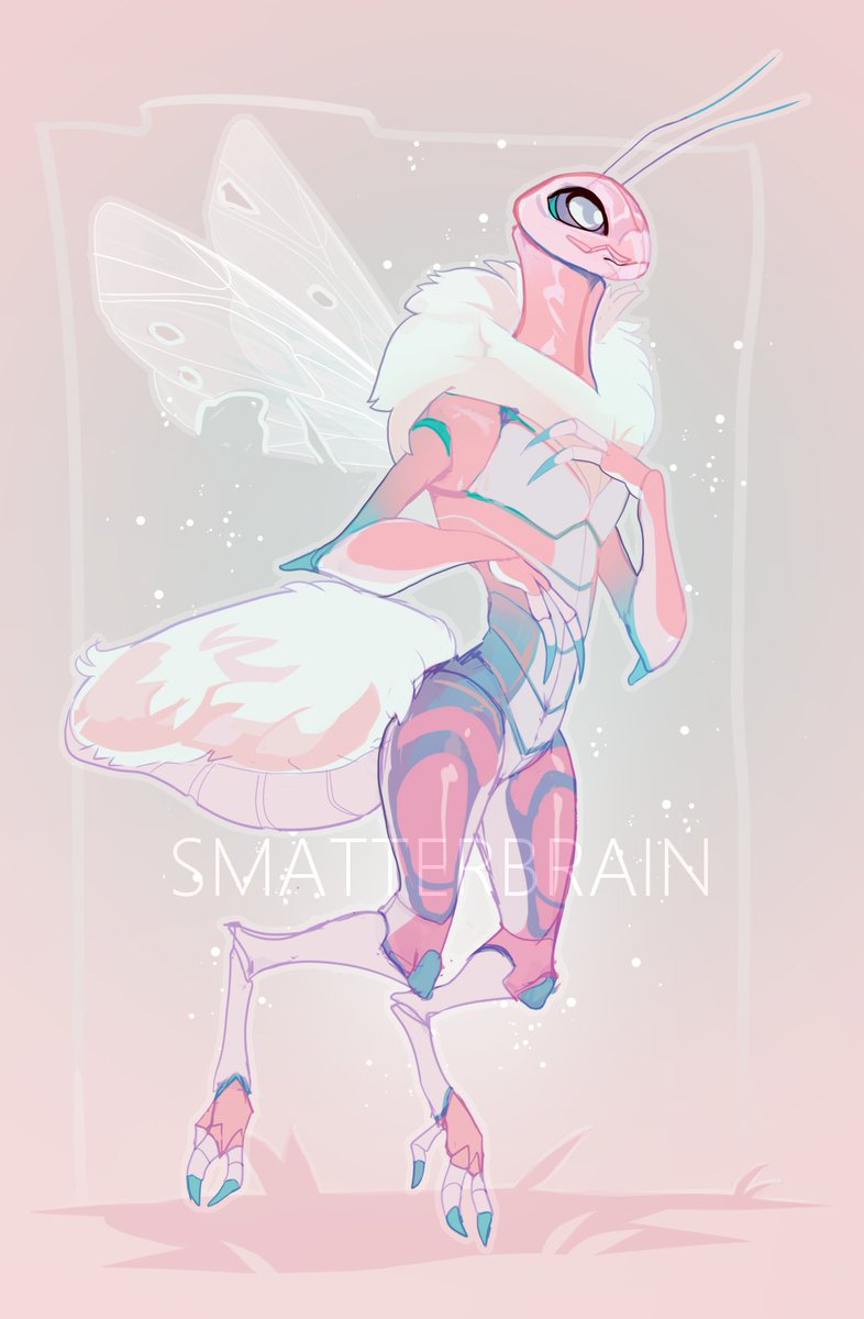 Smatterbrain's tweet photo. Character Designs $65-$90 (varies on complexity)  

-Colored sketches that are an entirely unique character design based on species, color palettes, music, moodboards or any/other influences the commissioner desires. https://t.co/DOvNpHLH3w