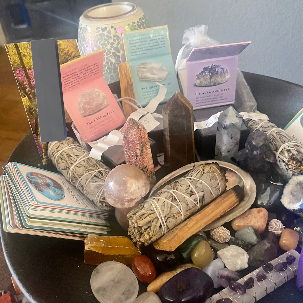 // all my crystals :3